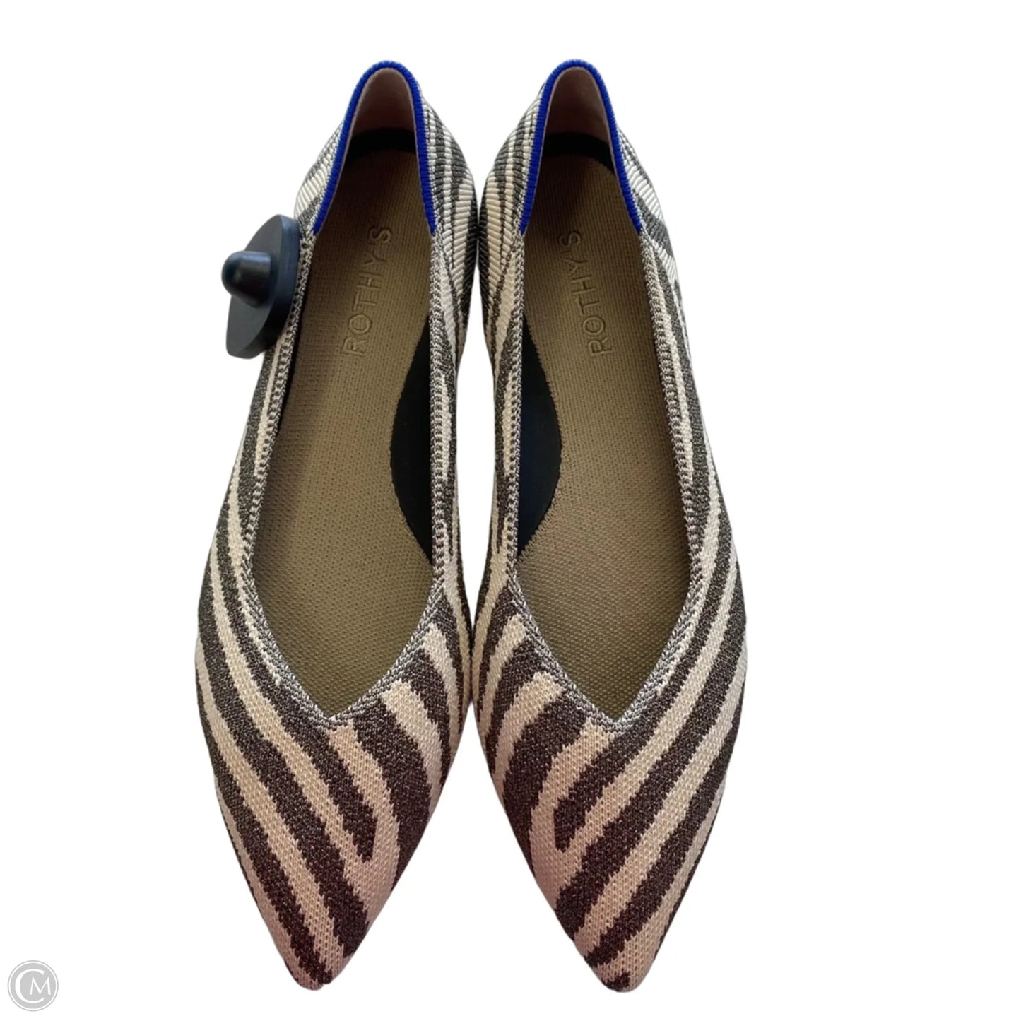 Shoes Designer By Rothys In Cream, Size: 8