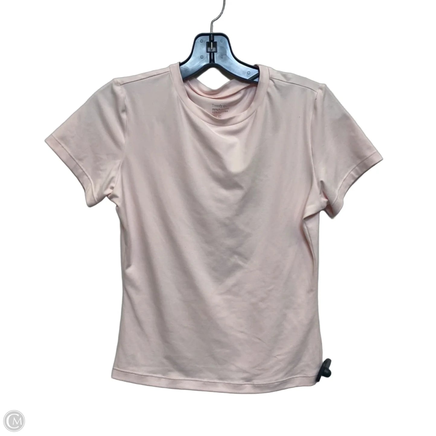 Top Short Sleeve By Trendy Queen In Pink, Size: S