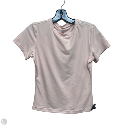 Top Short Sleeve By Trendy Queen In Pink, Size: S