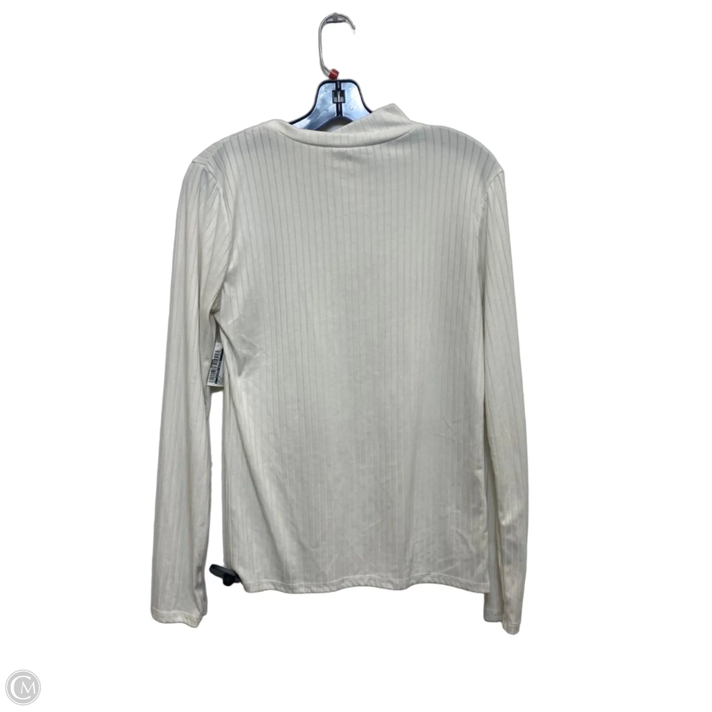 Top Long Sleeve By P.Cill In White, Size: S