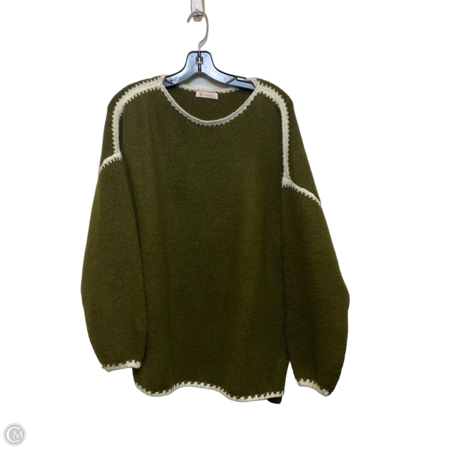 Sweater By Kirundo In Green, Size: Xl