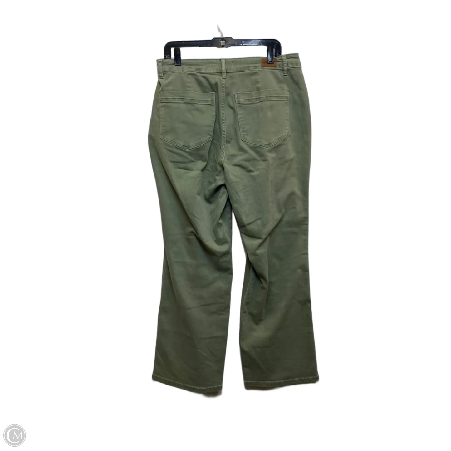 Jeans Wide Leg By Judy Blue In Green, Size: 14