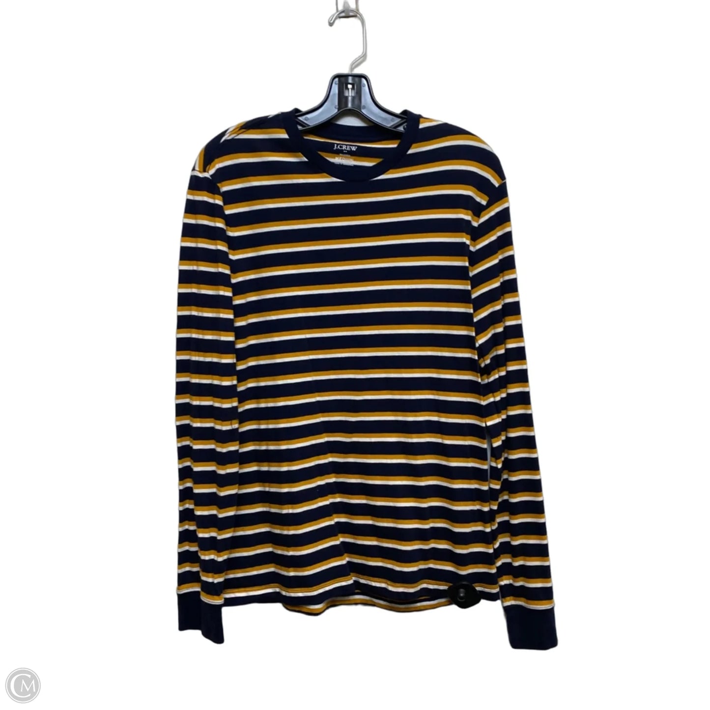 Top Long Sleeve By J. Crew In Yellow, Size: M