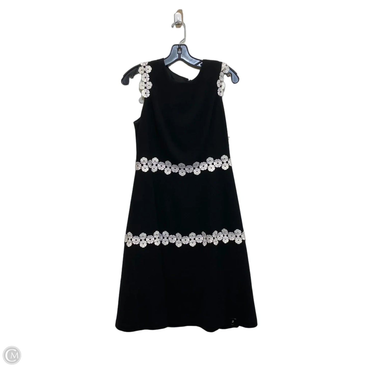 Dress Designer By Karl Lagerfeld In Black, Size: M