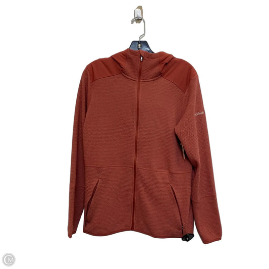 Athletic Jacket By Columbia In Orange, Size: L