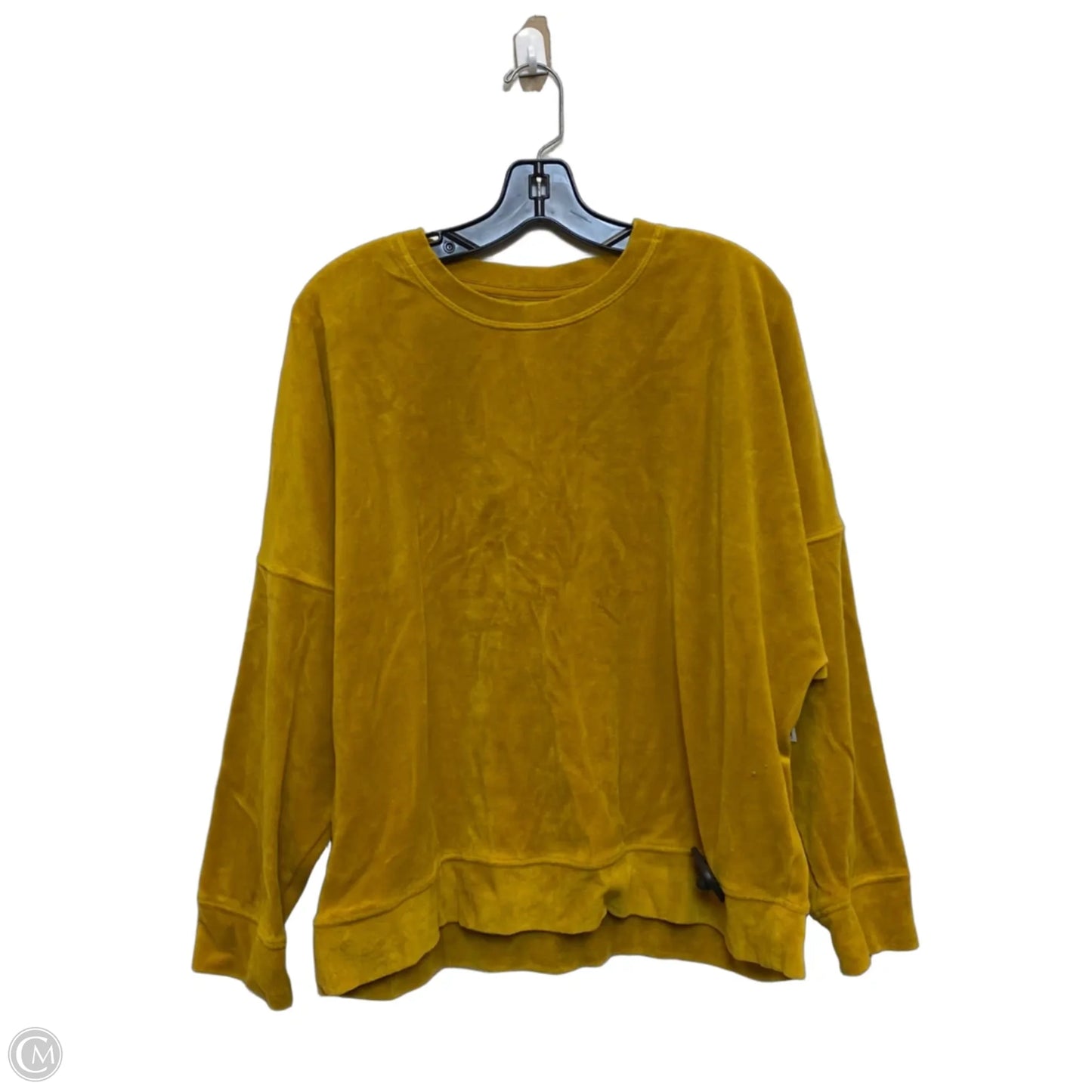Sweatshirt Crewneck By Aerie In Yellow, Size: L