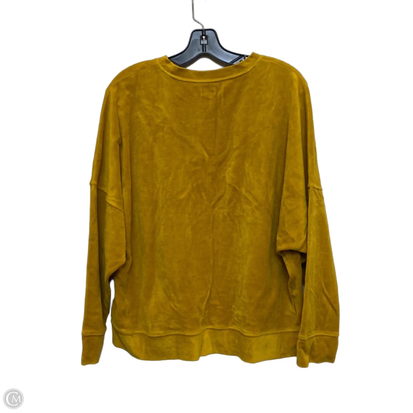 Sweatshirt Crewneck By Aerie In Yellow, Size: L