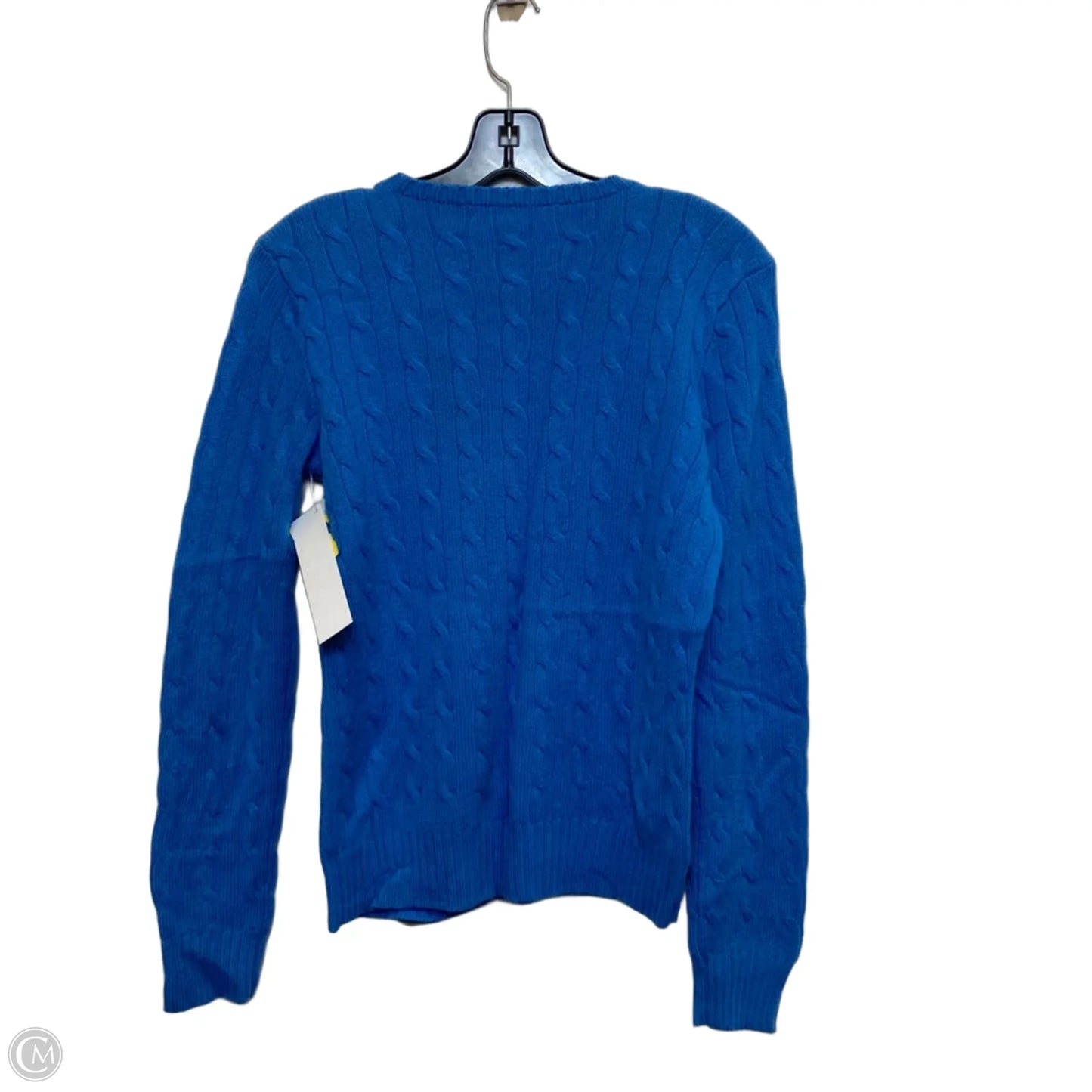 Top Long Sleeve By Ralph Lauren In Blue, Size: L