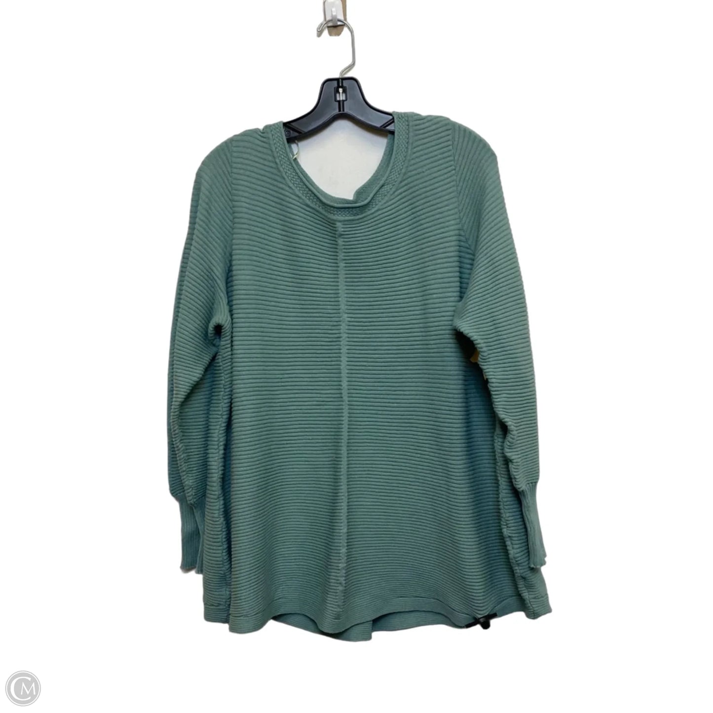 Top Long Sleeve By Cyrus In Green, Size: 2x