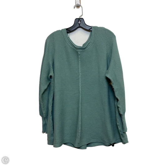 Top Long Sleeve By Cyrus In Green, Size: 2x