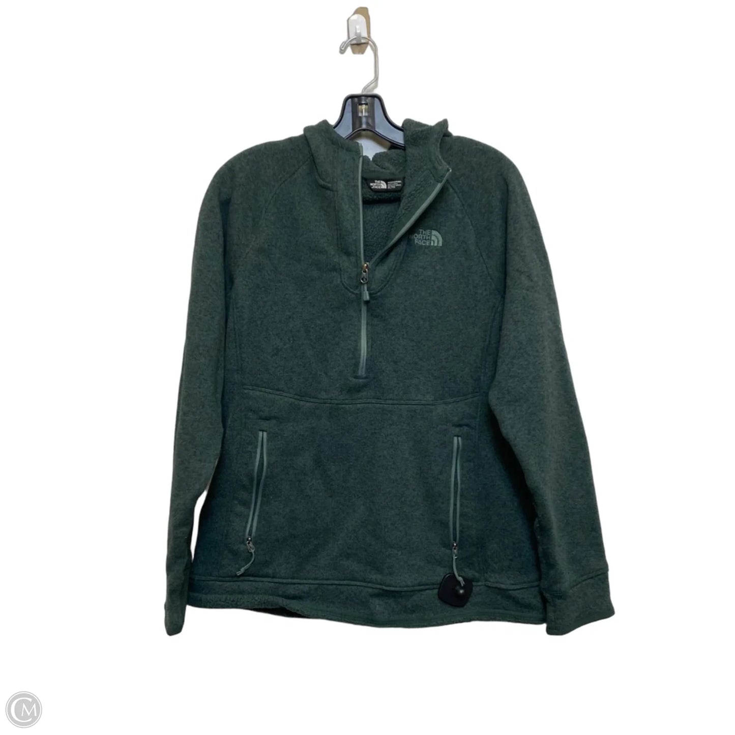 Athletic Jacket By The North Face In Green, Size: Xl