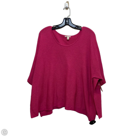 Sweater By Versona In Pink, Size: Xxl