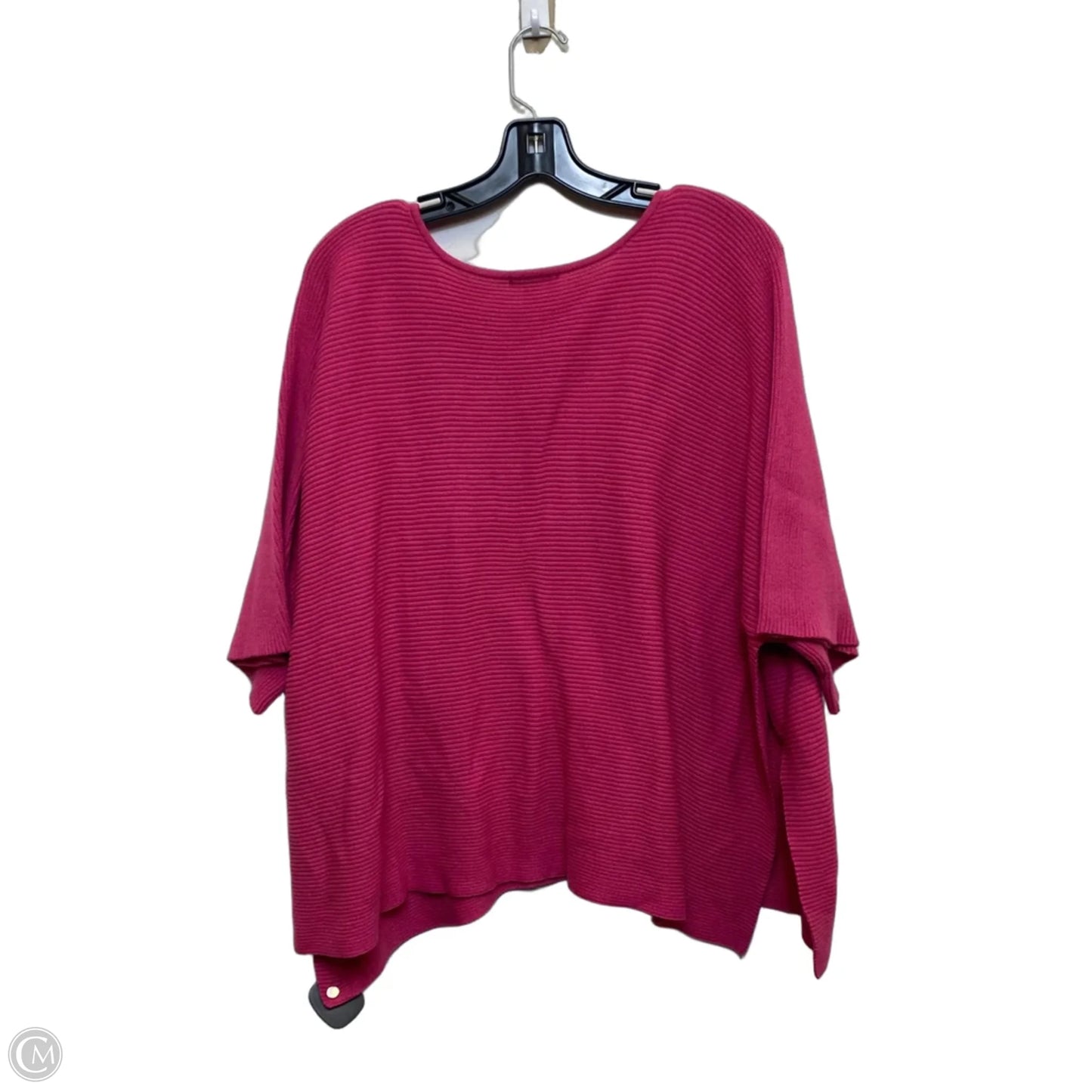 Sweater By Versona In Pink, Size: Xxl