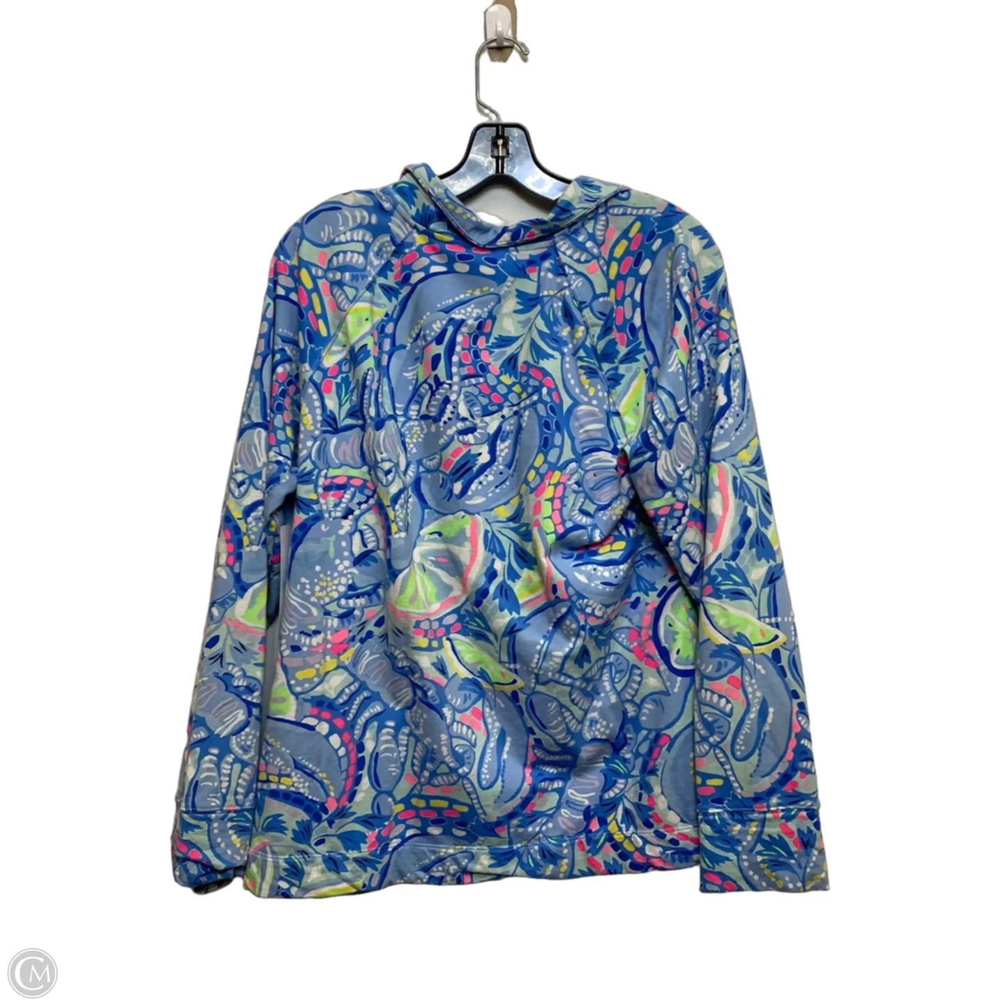 Sweatshirt Designer By Lilly Pulitzer In Blue, Size: Xl