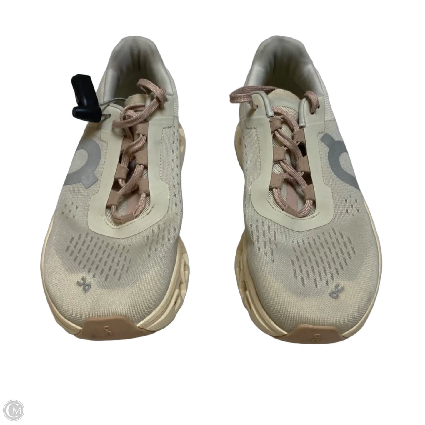 Shoes Athletic By On Cloud In Cream, Size: 9