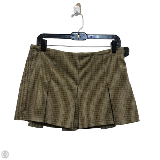 Skort By Urban Outfitters In Green, Size: S