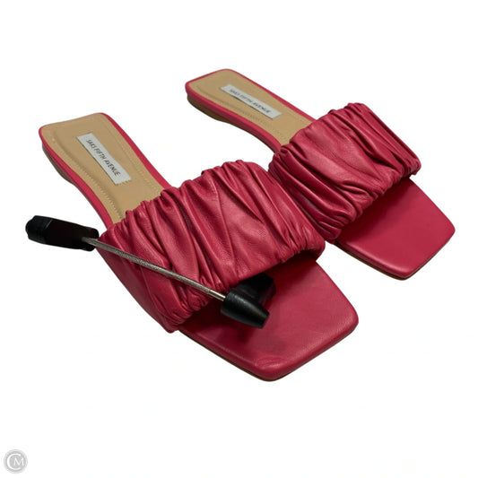 Sandals Flats By Saks Fifth Avenue In Pink, Size: 7