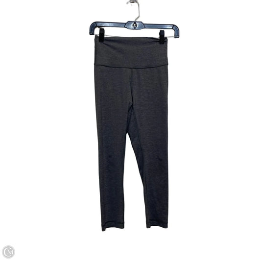 Athletic Leggings Designer By Lululemon In Grey, Size: 4