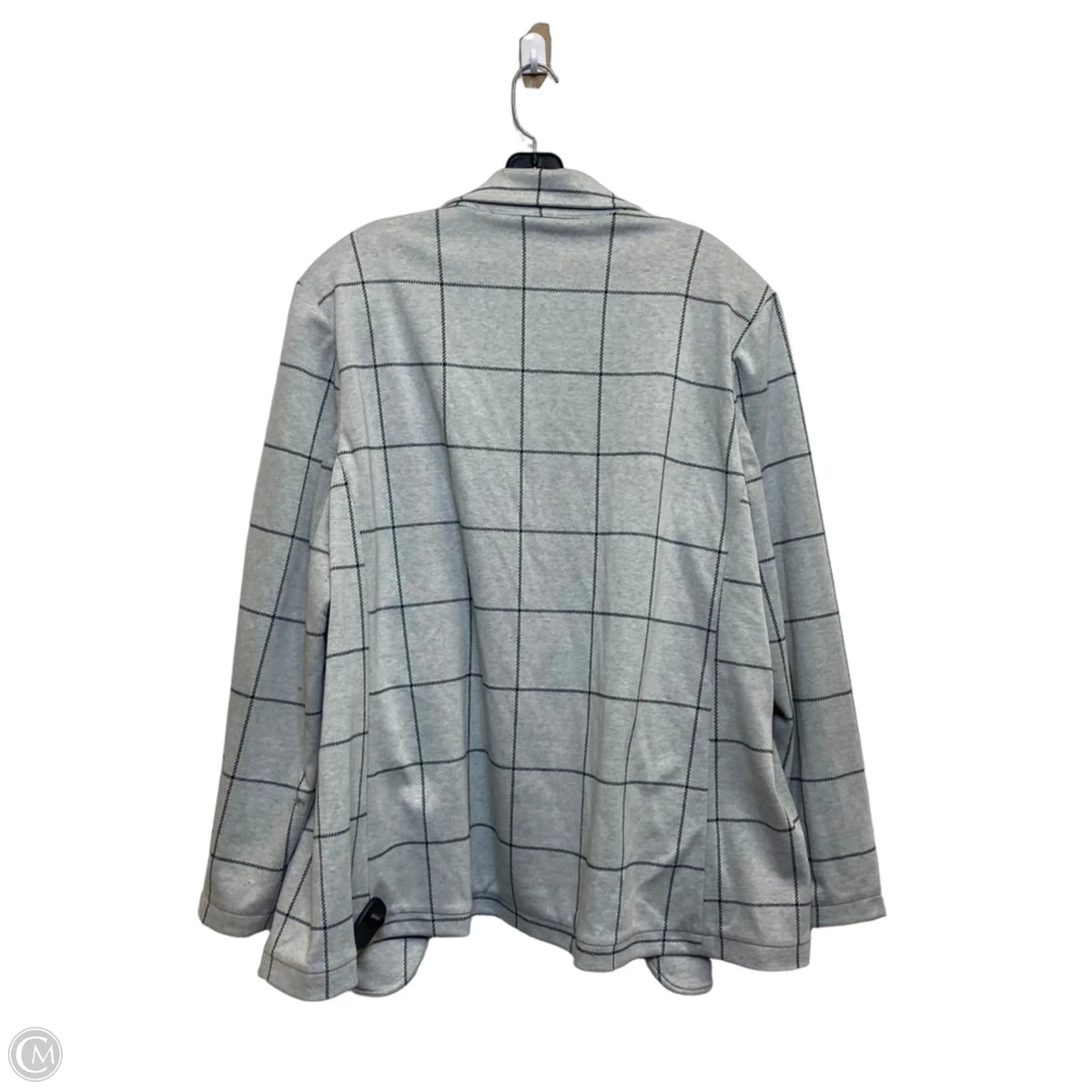 Blazer By Wonderly In Grey, Size: 3x