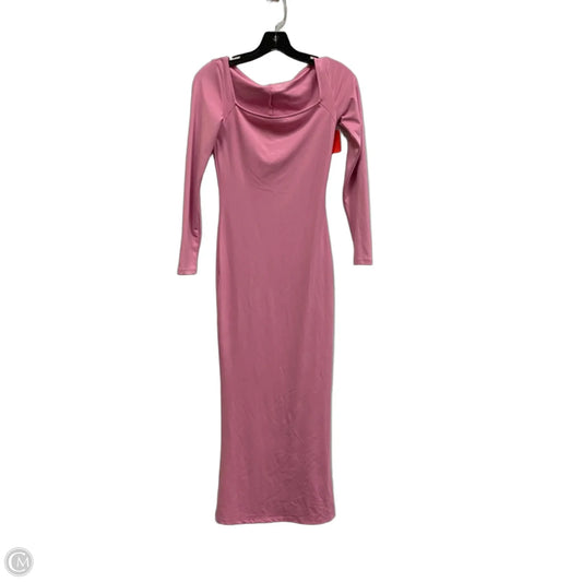 Dress Casual Midi By Wild Fable In Pink, Size: Xxs