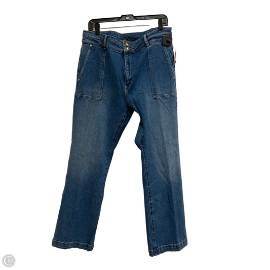 Jeans Straight By Michael By Michael Kors In Blue, Size: 16
