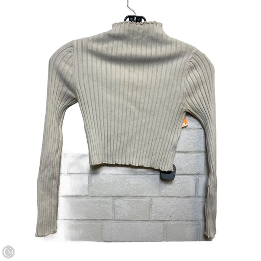 Top Long Sleeve By Princess Polly In Cream, Size: S
