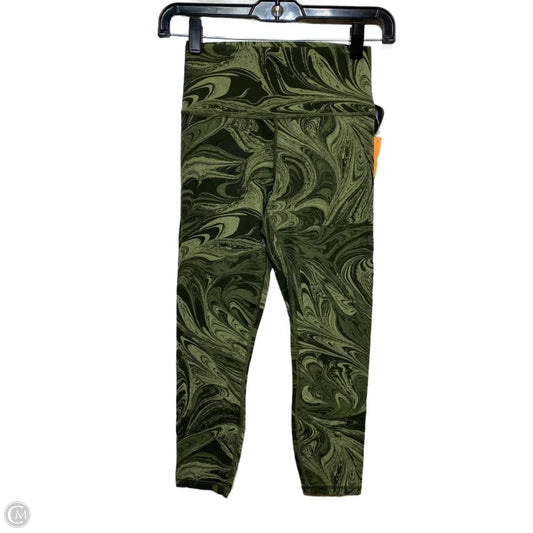 Athletic Leggings Capris By Athleta In Green, Size: S