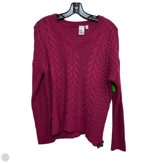 Sweater By Clothes Mentor In Pink, Size: L