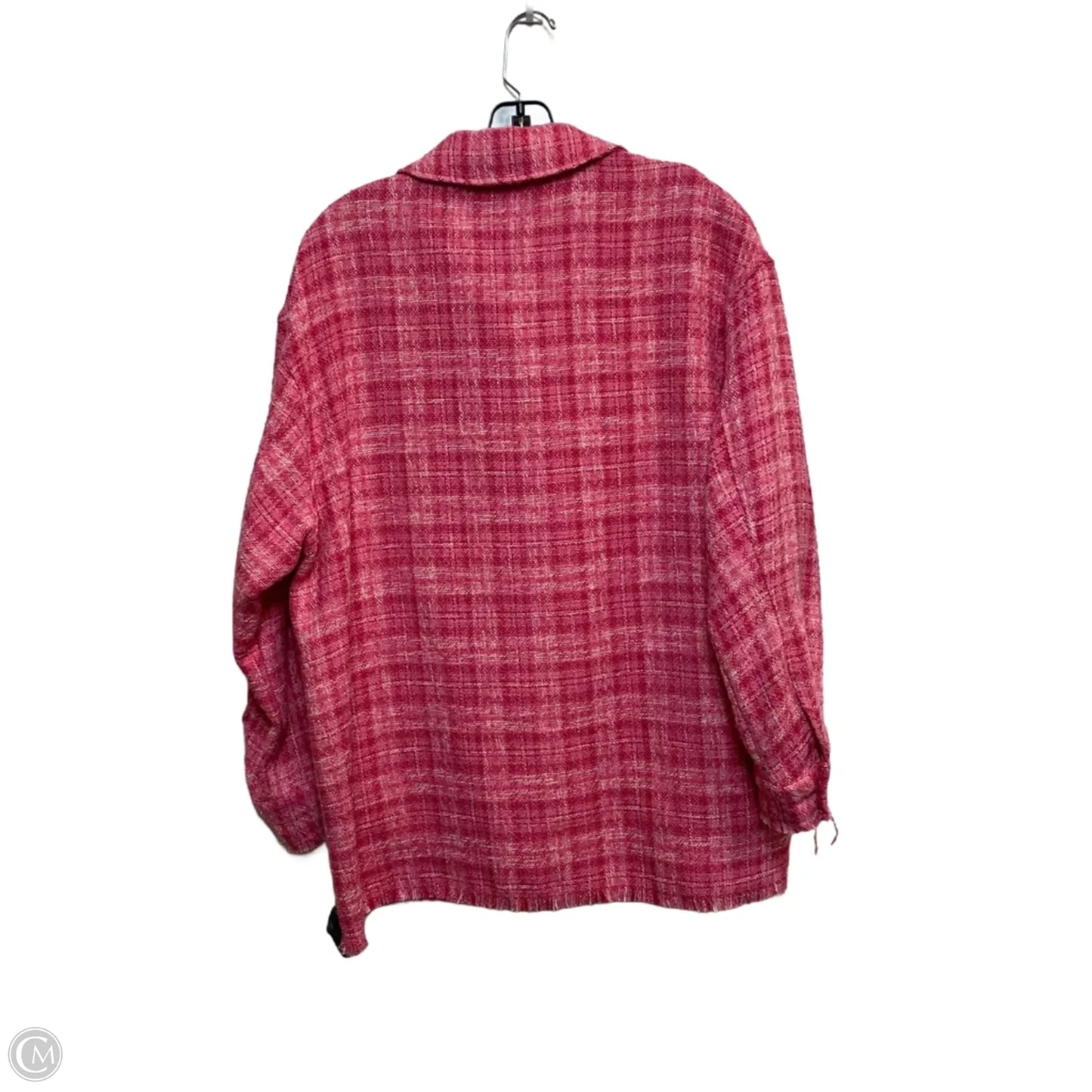 Top Long Sleeve By Zara In Pink, Size: S
