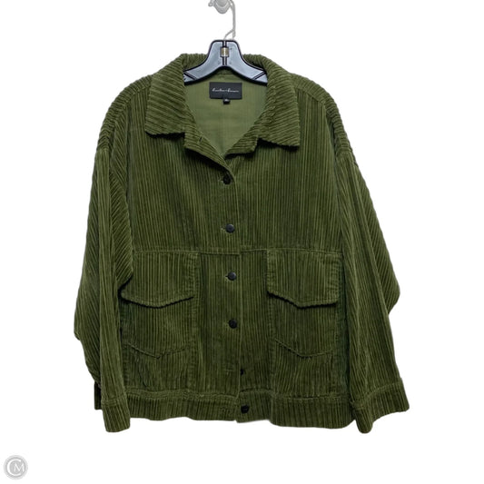 Top Long Sleeve By Hunter & Brown In Green, Size: M