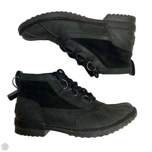 Boots Designer By Ugg In Black, Size: 9.5