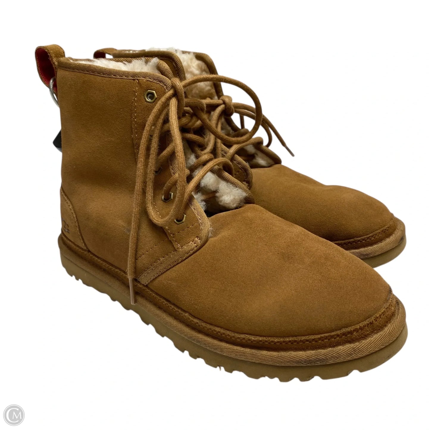 Boots Designer By Ugg In Brown, Size: 9