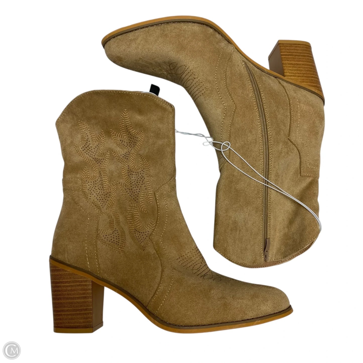 Boots Western By Olivia & Kate In Brown, Size: 10