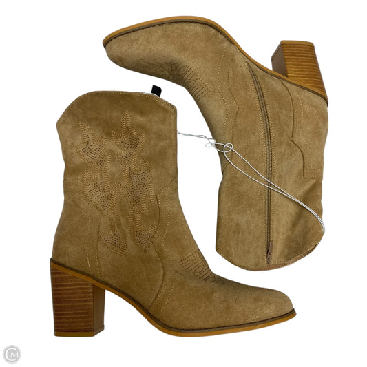 Boots Western By Olivia & Kate In Brown, Size: 10