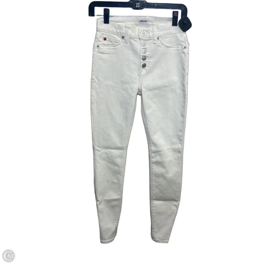 Jeans Designer By Hudson In White, Size: 0