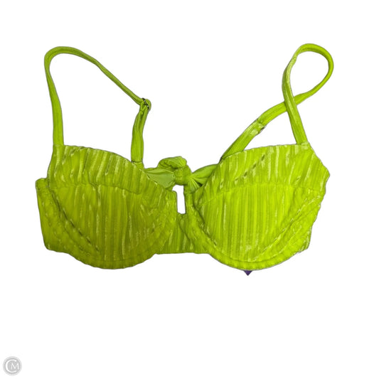 Swimsuit Top By Dippin Daisys In Yellow, Size: S