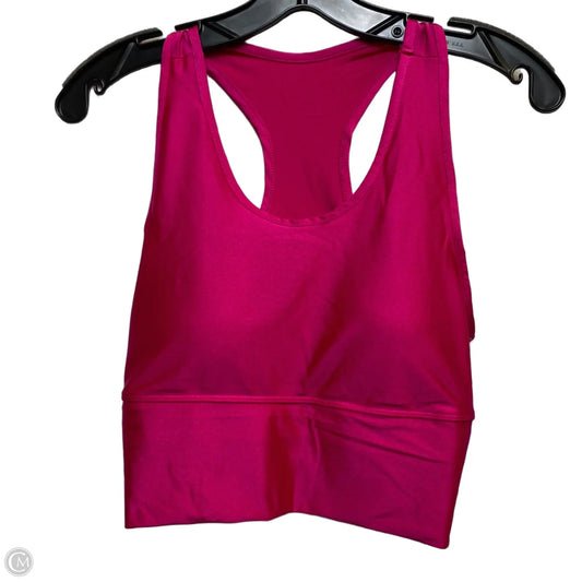Athletic Bra By New Fashion In Pink, Size: L