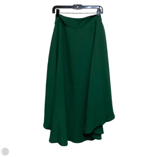 Skirt Straight Midi By Yozy In Green, Size: Xxl