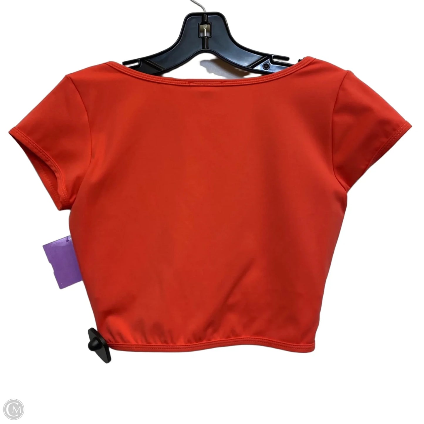 Athletic Top Short Sleeve By Vestique In Red, Size: S
