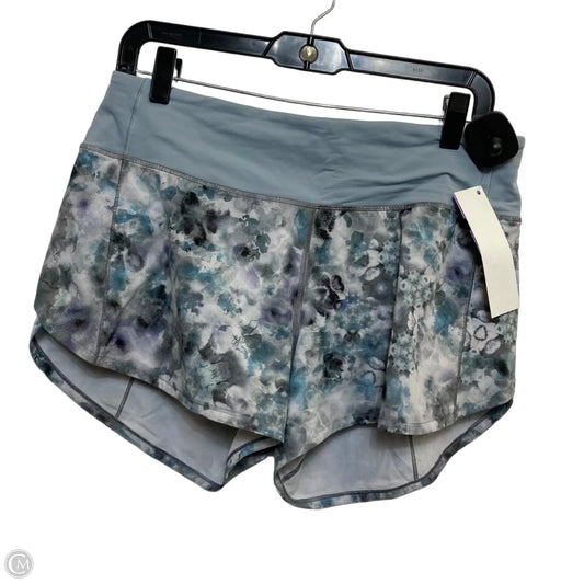 Athletic Shorts By Lululemon In Blue, Size: M