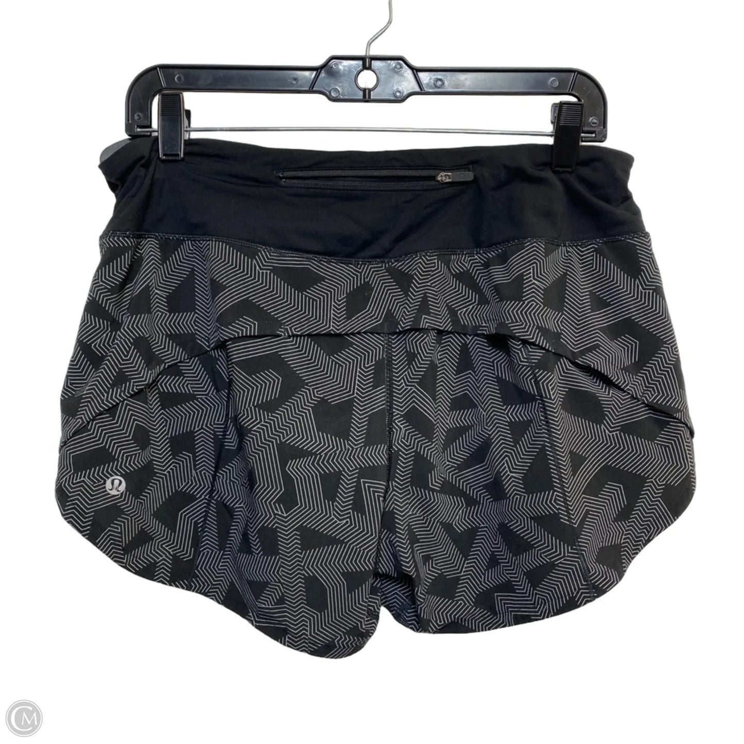 Athletic Shorts By Lululemon In Black, Size: M