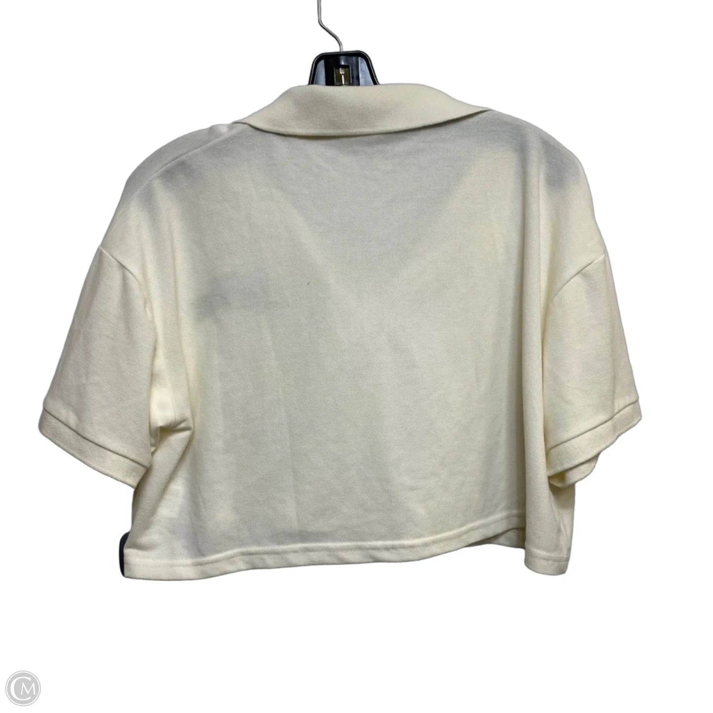 Top Short Sleeve By Riley & James In Cream, Size: Xl