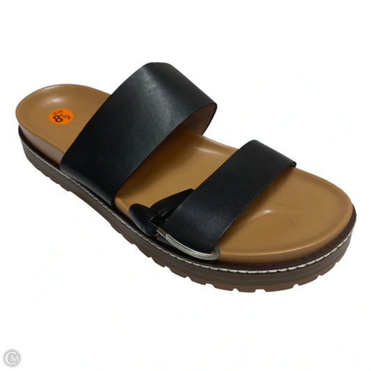 Sandals Flats By Madewell In Black, Size: 8.5