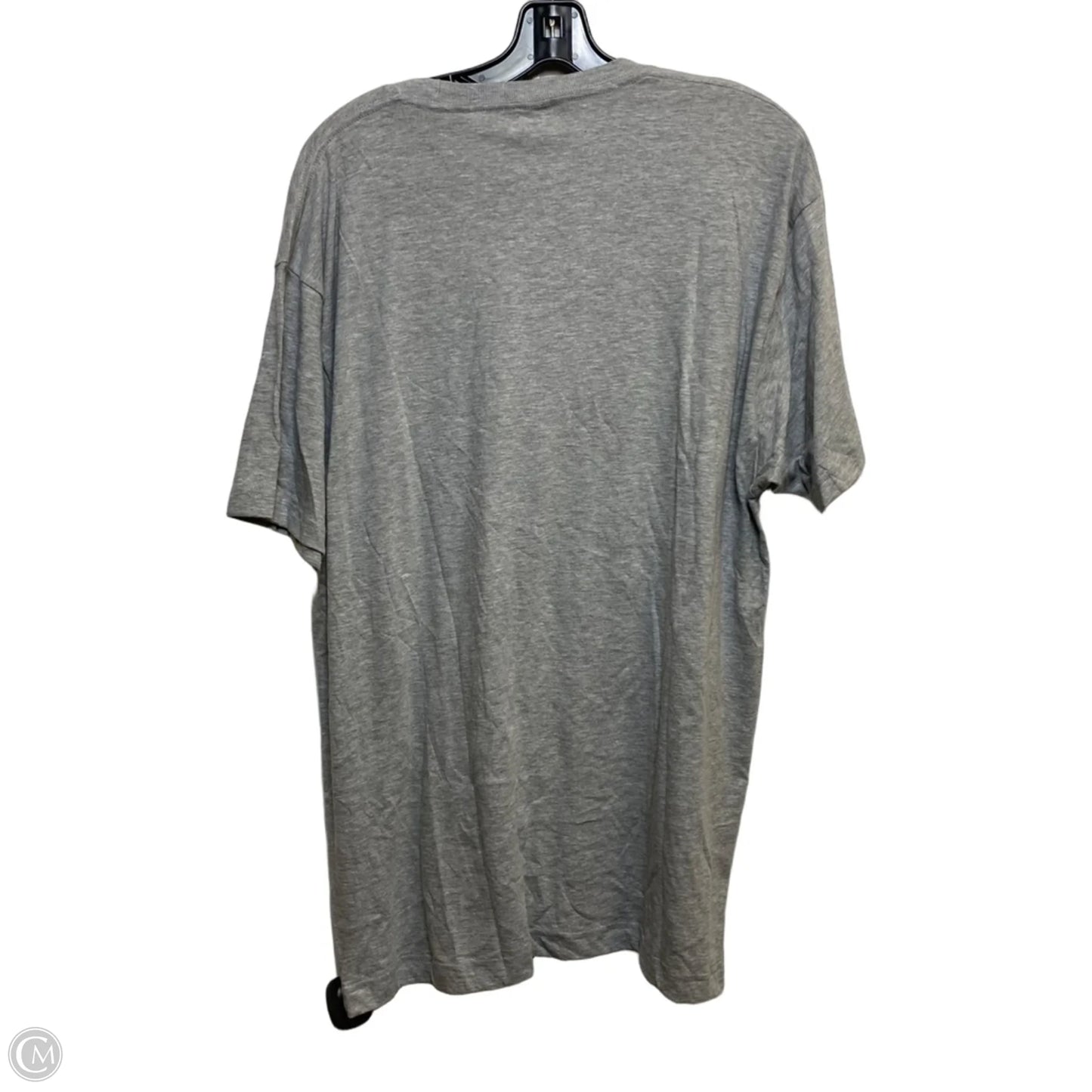 Top Short Sleeve By Tultex In Grey, Size: Xl
