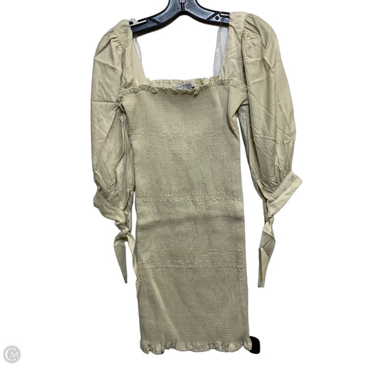 Dress Casual Short By Hyfve In Tan, Size: S