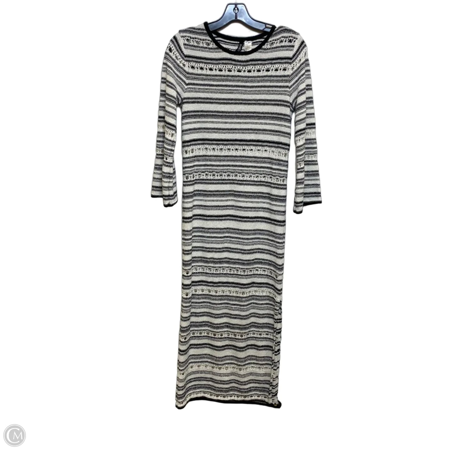 Dress Casual Maxi By Divided In Black & White, Size: S