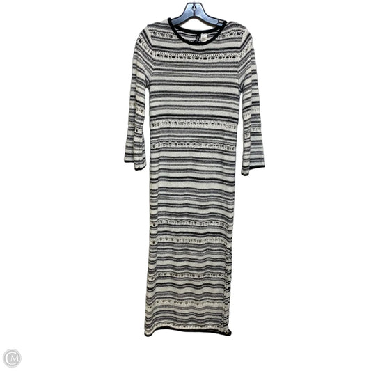 Dress Casual Maxi By Divided In Black & White, Size: S