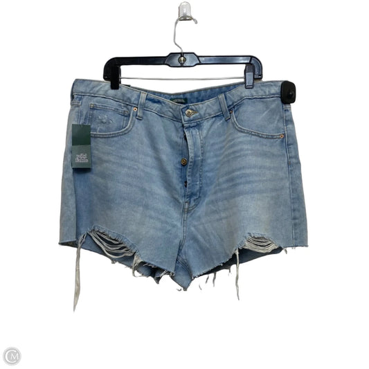 Shorts By Wild Fable In Blue Denim, Size: 18