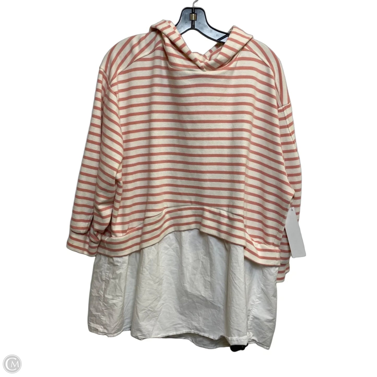 Dress Casual Short By Pilcro In Cream & Pink, Size: Mp
