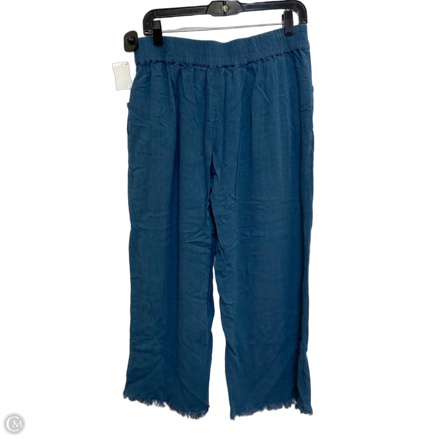 Pants Cropped By Umgee In Blue, Size: L